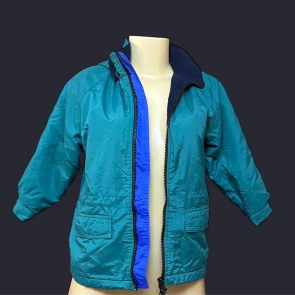 Apparatus Studio Teal and Blue Kids Jacket
